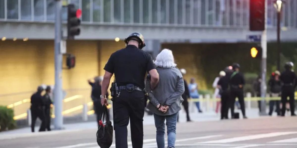 California Man Arrested for Allegedly Distributing Riot Gear at Los Angeles Protest