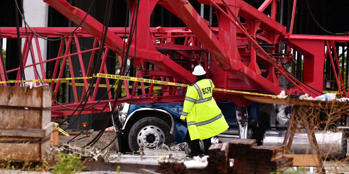 Crane collapse on Florida's Merritt Island killed two construction workers