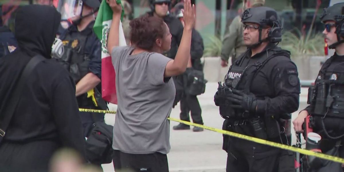 Denver Police Arrest 18 During Immigration Protest in Solidarity with Los Angeles Demonstrators