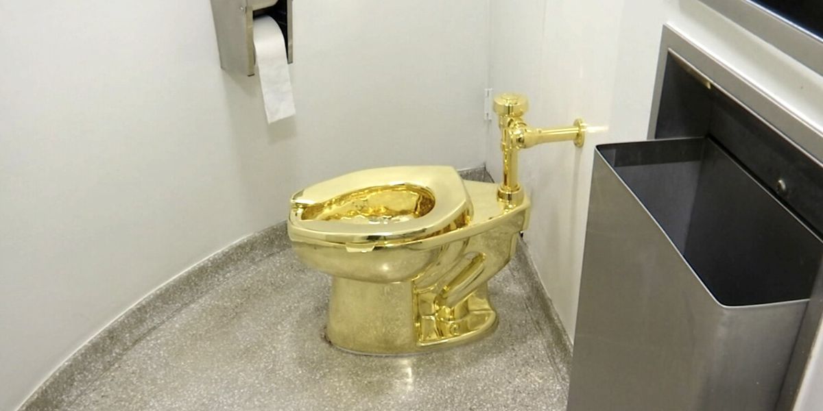 Golden Toilet Heist Two Burglars Sentenced in Theft of $6.4M Art Piece from Churchill’s Birthplace