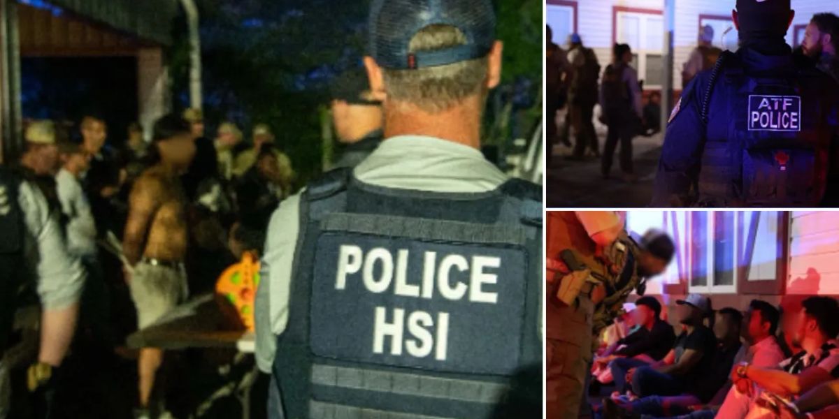 ICE assaults cartel-run nightclub, arresting 72 migrants, including a murder suspect