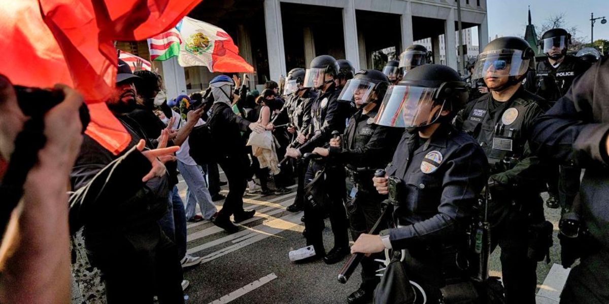 Legal immigrant sees small company flourish after opening doors to injured police officers during anti-ICE riots