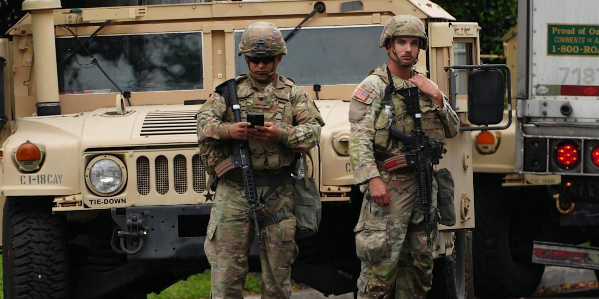 Pentagon Weighs Deployment of 20,000 National Guard Troops for Immigration Crackdown